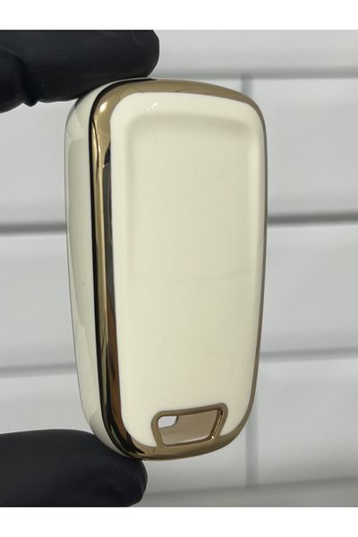 BARKAS ELEKTRONİK Opel Astra Corsa Insignia Adam Mokka Zafira Switchblade Nano Key Case 3 Buttons White