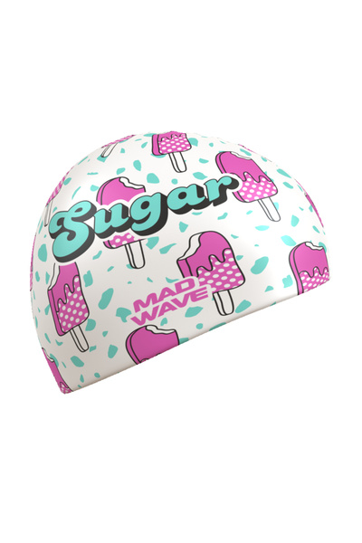 Mad Wave M0553 21 0 02W Καπάκι σιλικόνης SUGAR, Μία μέγεθος, Λευκό οστό