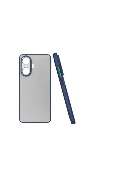 ZM STORE Realme C55 Compatible Case Matte Silicone Cover with Fingerprint Fre...