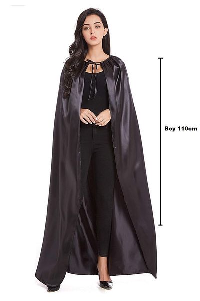 tahtakale marketi Black Cloak 110 cm Adult Cloak
