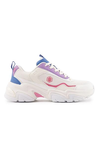 lumberjack 3W JOANNA WMN 3PR,WOMEN'S SPORTS SHOES WHITE,LILA 36/40 White - Navy