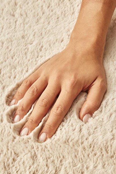 Kaşmir Halı 7/24 Cosy Premium Gri Yumuşak Dokulu Salon Mutfak Halısı Yolluk