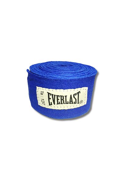EVERLAST Ελαστικός Επίδεσμος Πυγμαχίας 305 cm Μπλε Διπλός