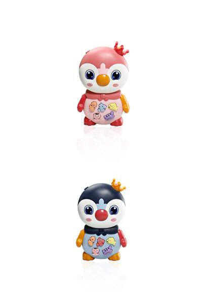 welcomein Oyuncak Işıklı ve Müzikli Sevimli Penguen Bebek Piyanosu