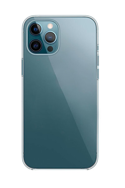 mooodcase Iphone 12 Pro Premium Silikonlu Şeffaf Telefon Kılıfı Mchzr