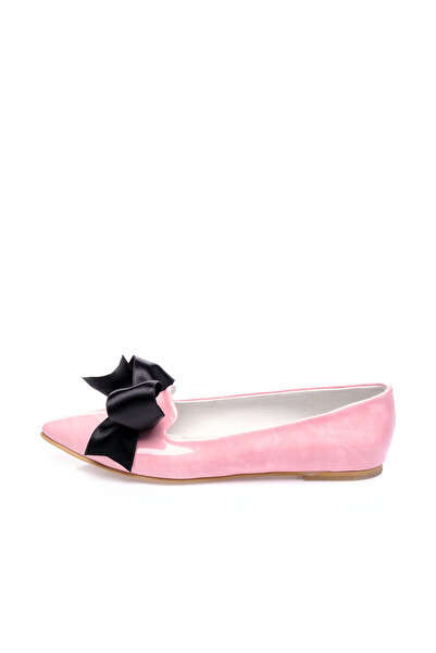 JustBow Women's Daily Powder Ballerinas
