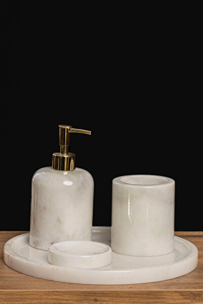 ZİBA DECOR mermer banyo seti