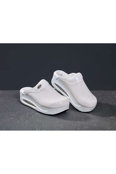 Dr. Mitra White Air Max Model Orthopedic Full Anatomical Sabo Slippers