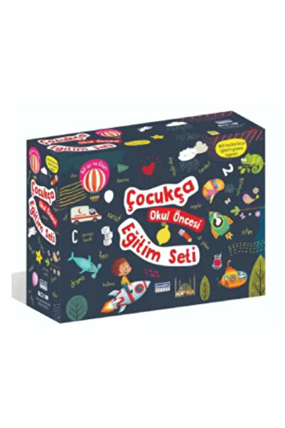 Çamlıca Çocuk Yayınları Çocukça Okul Öncesi Eğitim Seti (60 Ay ve Üzeri) - Ça...