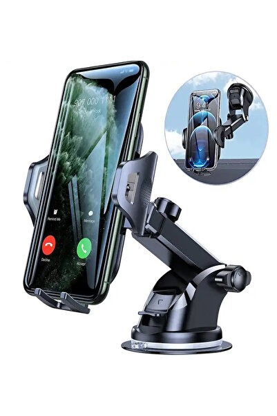 batcell Araç Içi Uzayan Ayarlanabilir Vantuzlu Telefon Tutucu