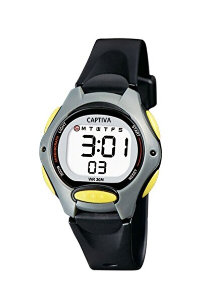captiva Dijital 30 Metre Suya Dayanıklı Işıklı Alarmlı Kronometreli Takvimli ...