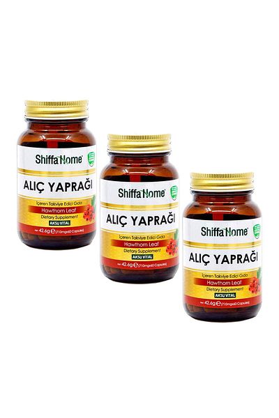 Shiffa Home Incense Leaf 710 Mg 60 Capsules X 3 Pieces