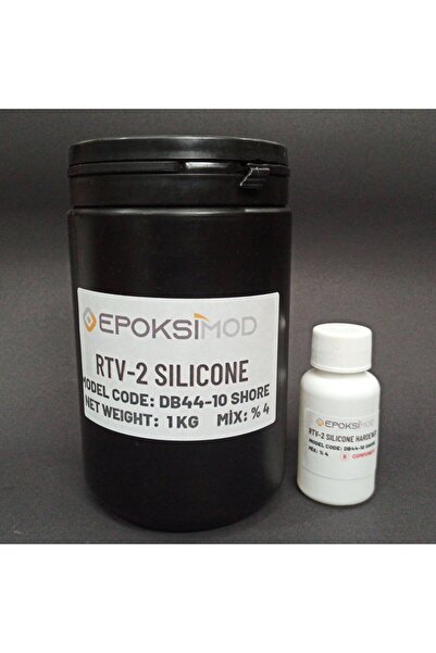 Arc Rtv 2 Kalıp Silikonu 1. Sınıf Yumuşak Sıvı Silikon 1 Kg 10 Shore Yarı Şef...