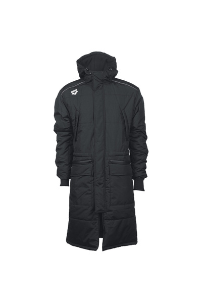 ARENA TEAM PARKA SOLID KABAN (KOYU GRİ RENK)