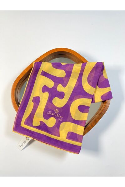 Silk Home Stain Pattern Soft Cotton Scarf