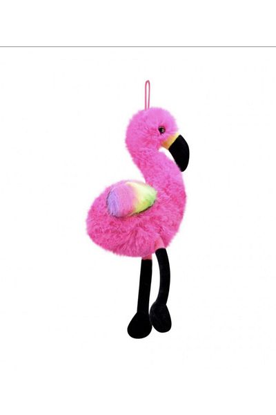 TOPROCKSTORE Cute Flamingo Plush Sleeping Companion 25 cm