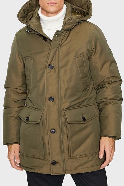 Tommy hilfiger sale khaki parka