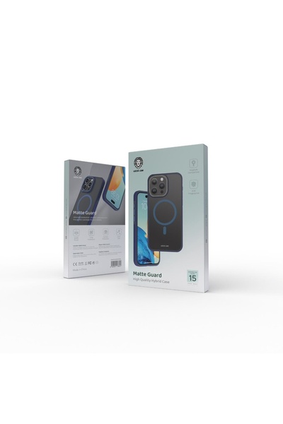 Matte Guard Magsafe özellikli İphone 15 Pro Max Kılıf