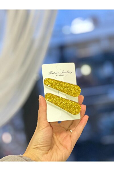 schkırt Triangle Model Gold Thin Glitter Shiny Epoxy Large Collet Buckle Gift...