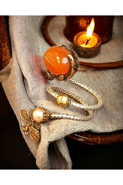 Gümüşhanesi 925 ayar akik yüzük