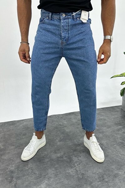 MADZEYMODA Men's Boyfriend Blue Jeans Jeans