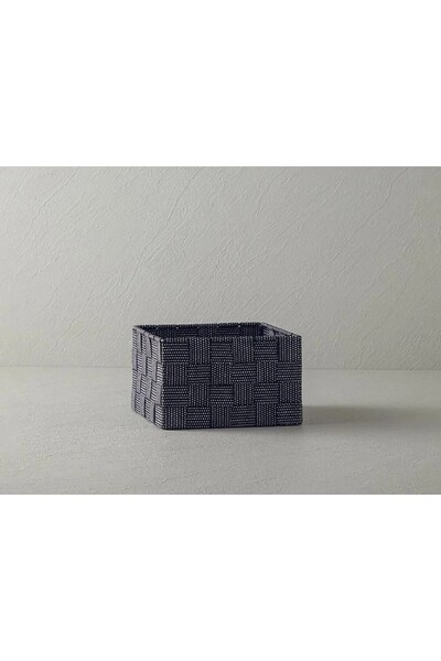 English Home Поліпропіленовий кошик Shine Black 14x14x75 см