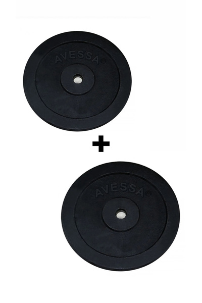 AVESSA 2 Kg Ağırlık Bar Plaka Set (2 Adet)