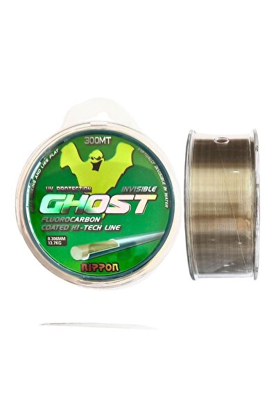 NIPPON Ghost 300m 0.306mm Fluorocarbon Kaplama Misina