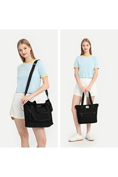 SMART BAGS 1308 Model Exclusive Canvas Women's Shoulder Bag