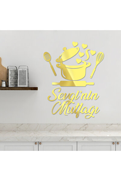 Tencereli Ve Isimli Mutfak Yazısı
