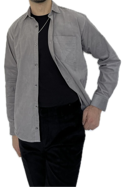 APT PRESTIGE Erkek Düz Klasik Şık Kombinlenebiilir 1.Kalite Kadife Uzun Kol G...