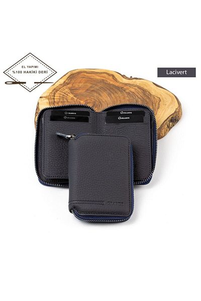 Grande 777 Genuine Leather Unisex Card Holder Wallet