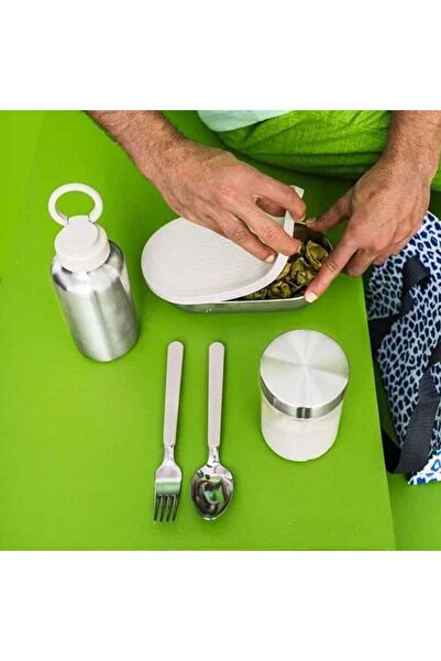 IKEA su şişesi, paslanmaz çelik-bej, 0,5 lt