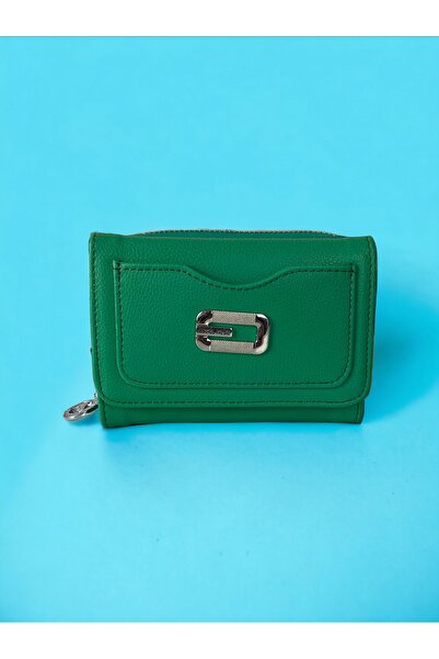 Angel Polo green women's wallet