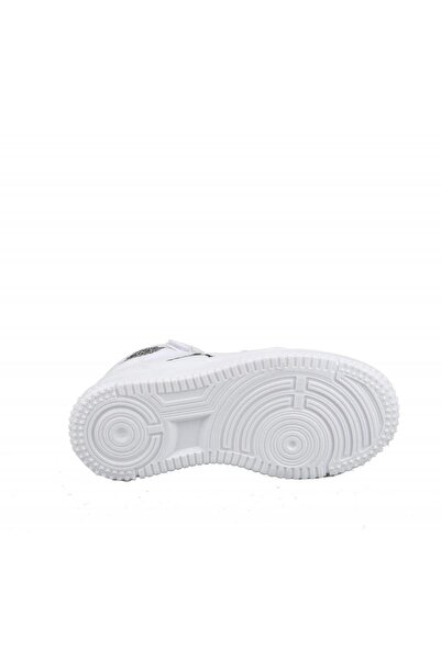 Cool Vysoké bílé dětské tenisky Haykat