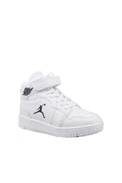 Cool Haykat High-Rise White Kids Sneakers