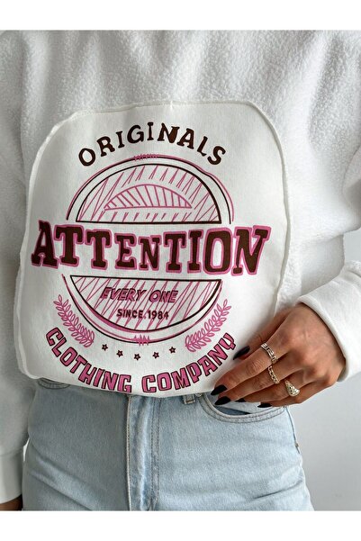 Noa Noa Світшот з принтом і деталями з плюшу, 3 нитки