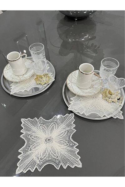 Emtory Home 6 Κρέμα Μπουκαμβίλιας Σουβέρ & Χαρτοπετσέτα κοκτέιλ