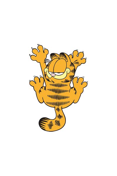 Quart Aksesuar 11 x 7 cm Autocolant Garfield Autocolant pentru cască de mașină pentru laptop