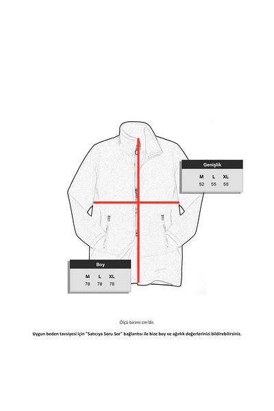 Cottonland Γυναικείο TERESA Χοντρό Fleece Μακρύ Μπουφάν ΜΑΥΡΟ