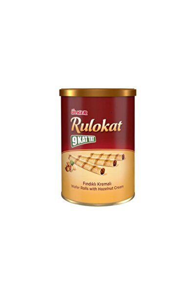 Ülker 9 Kat Tat Rulokat Fındıklı Rulo Gofret 170 Gr x 3 Adet