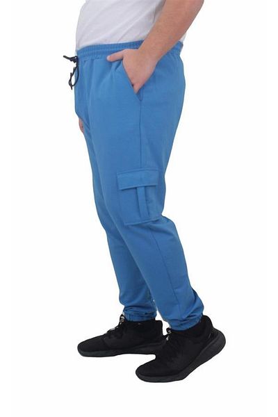 Starbattal Ανδρικό ίσιο παντελόνι Commando Plus Size 22520 SAKS