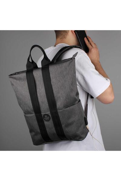 My Valice Smart Bag Elegant Usb Şarj Girişli Laptop Bölmeli Notebook Sırt Çan...
