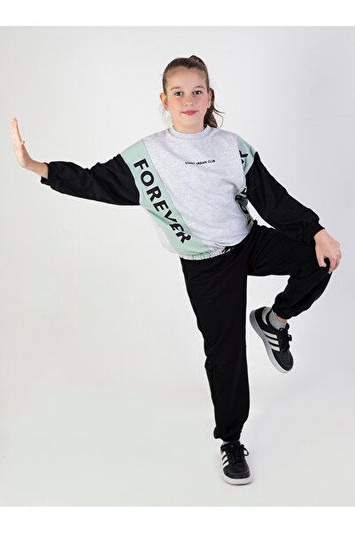 Harika KIDS Σετ αθλητικής φόρμας για κορίτσια πλεκτό Forever Print 10-13 ετών