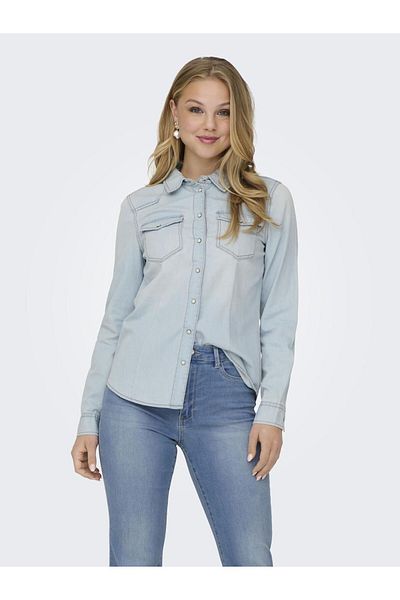 ONLY Jeanshemd Onlalexa Jeanshemd