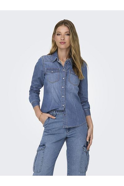 ONLY Jeanshemd Onlalexa Jeanshemd