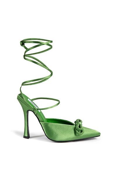 İpekyol Women's Green Classic Heeled Shoes