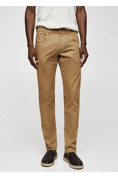 MANGO Man Slim Cut τζιν παντελόνι Serj