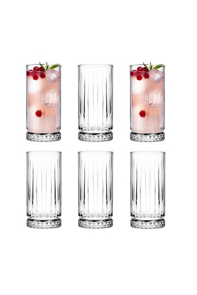 Paşabahçe Elysia520445 Long Drink 6 Pack 365cc