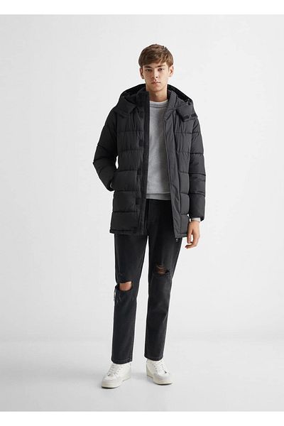 Mango Teen Καπιτονέ Anorak - Άνετη εφαρμογή και κομψό σχέδιο